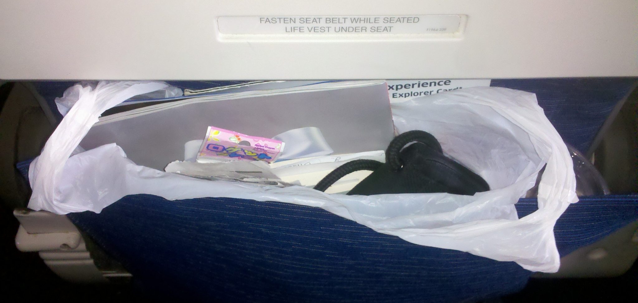 The In-flight Wonders of a Plastic Bag - Family on the Loose